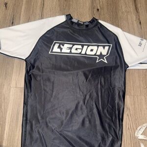 Black and White Legion Rashguard